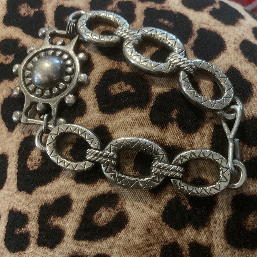 Silver Vintage Unisex Bracelet